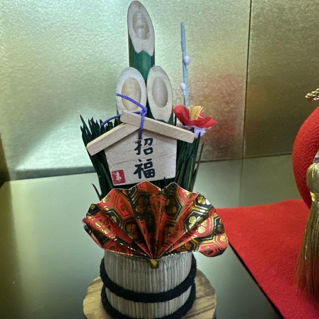 正絹、手鞠、招福、お正月飾り、門松