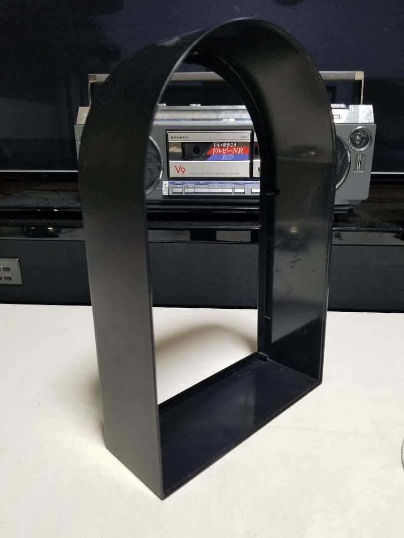 1988年　アートモダン　アーバン　スペースエイジ　ファイバー　クロック　ライト