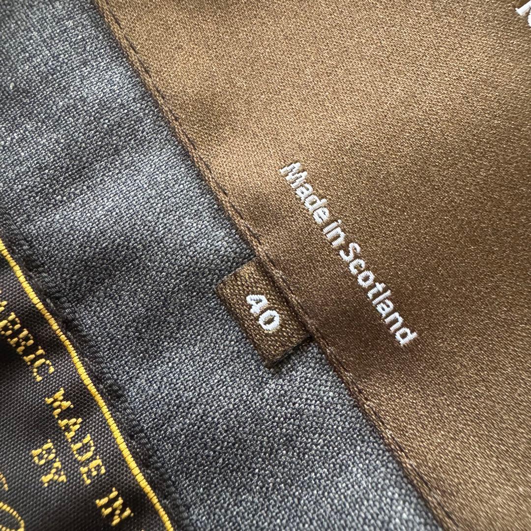 美品　マッキントッシュ　ロロピアーナ トレンチコート　ベルテッド　グレー　40