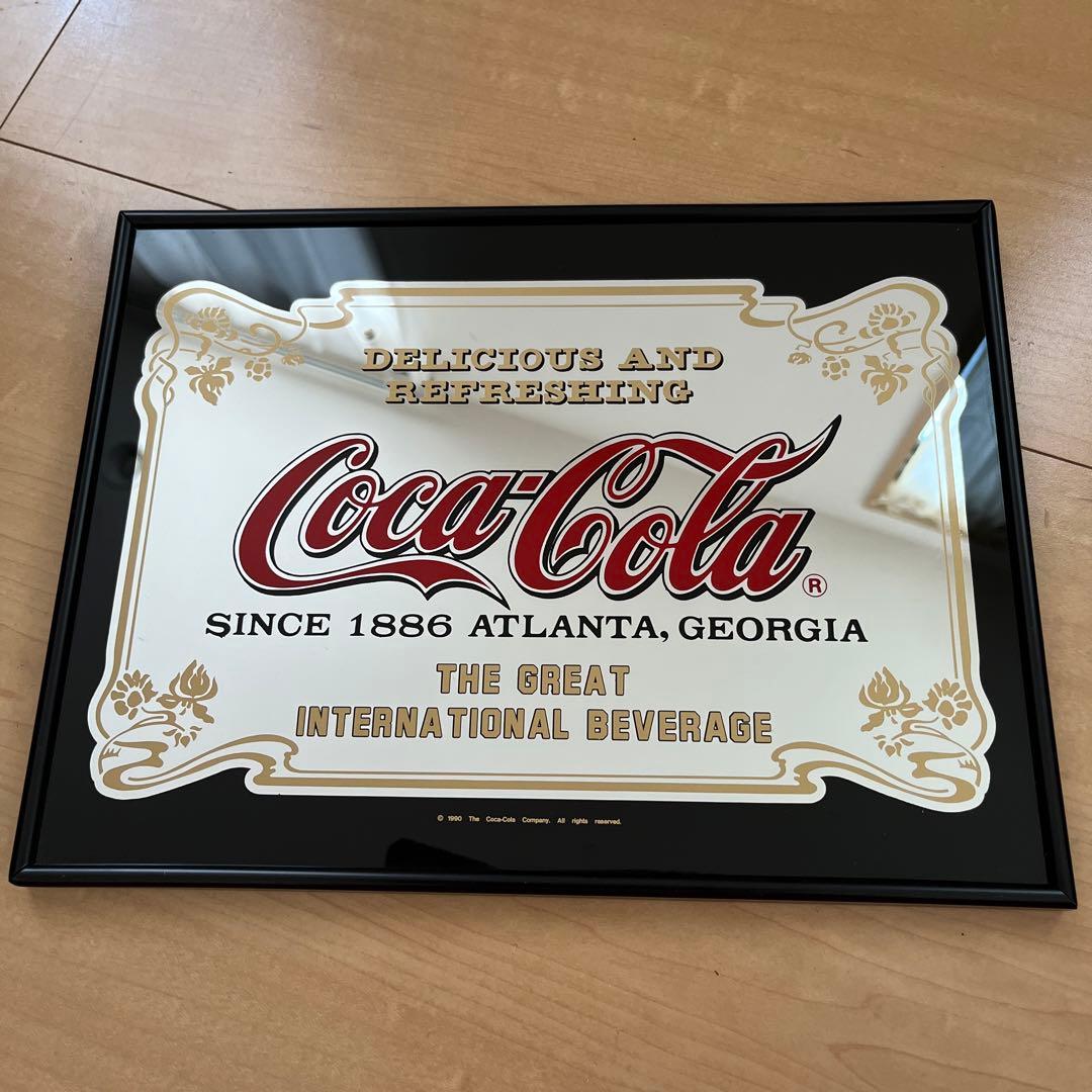Coca Cola1886⭐︎壁掛けパブミラー(鏡)