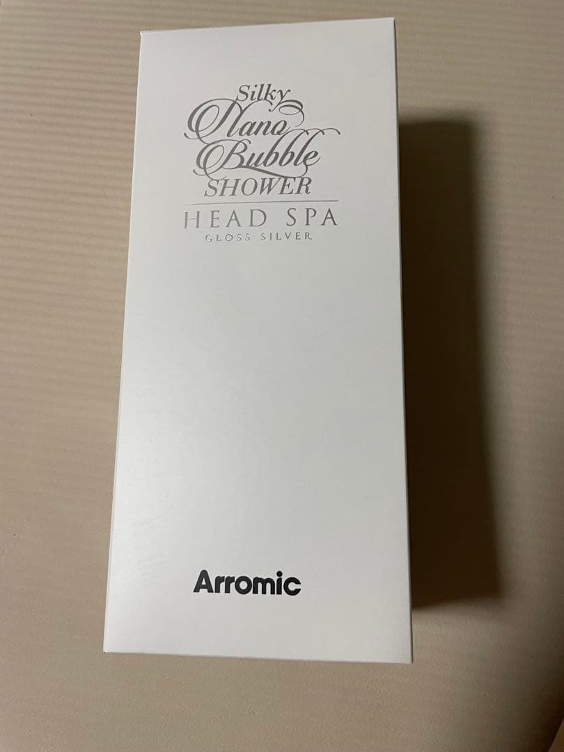 アラミック シルキーナノバブルシャワーヘッドスパ　グロスシルバーJSNB3-GS