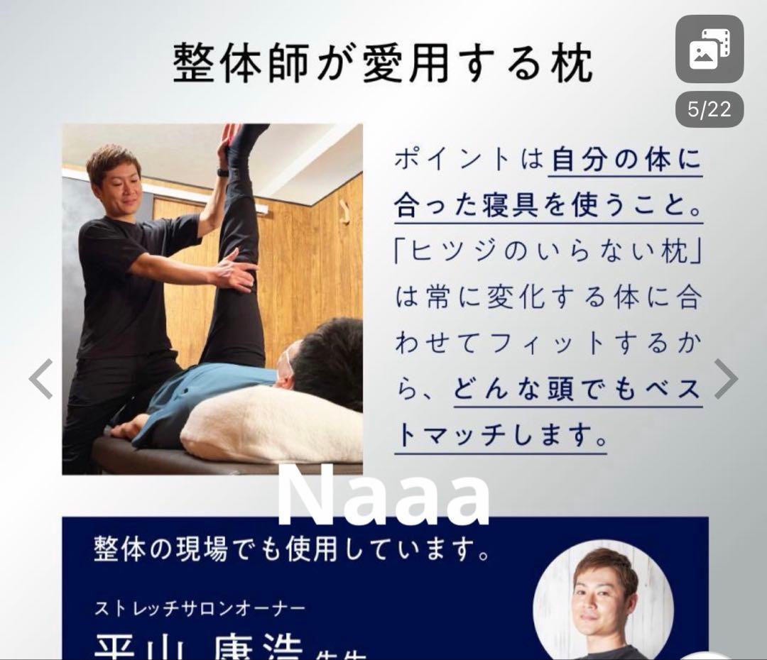 【ほぼ未使用】ヒツジのいらない枕 調律