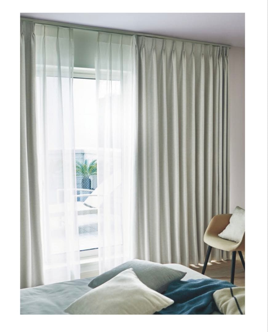 川島織物セルコン　遮光カーテン　FT7353