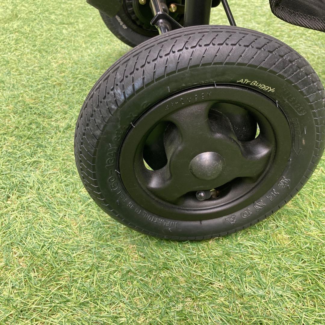 【美品】Air Buggy エアバギーココブレーキ　迷彩柄　3輪ベビーカー