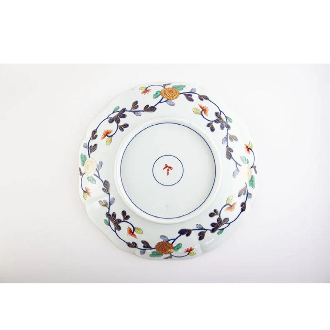 賞美堂 琳派古伊万里様式 盛皿・大 木箱入