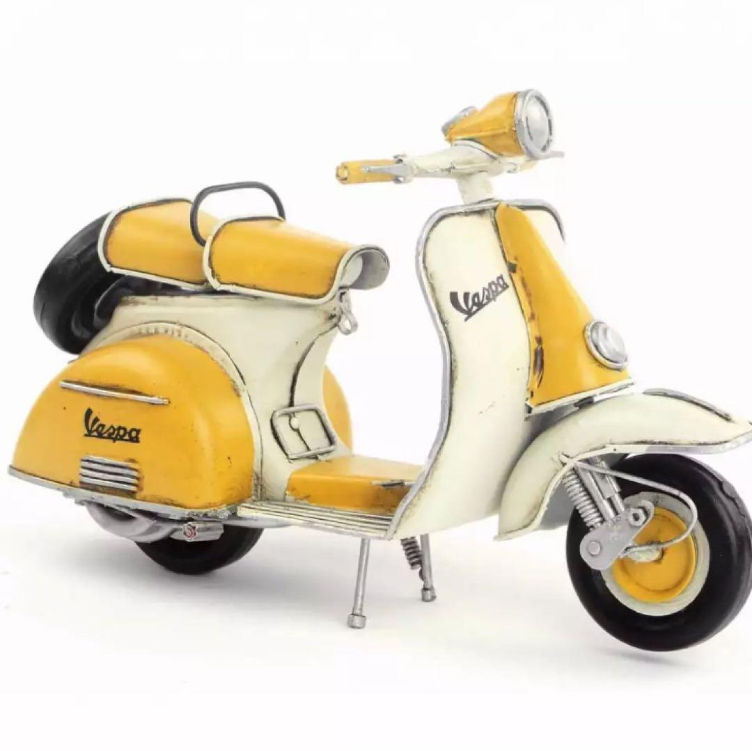 1台　ベスパ クラシカル ヴィンテージ バイク スクーター ディスプレイ