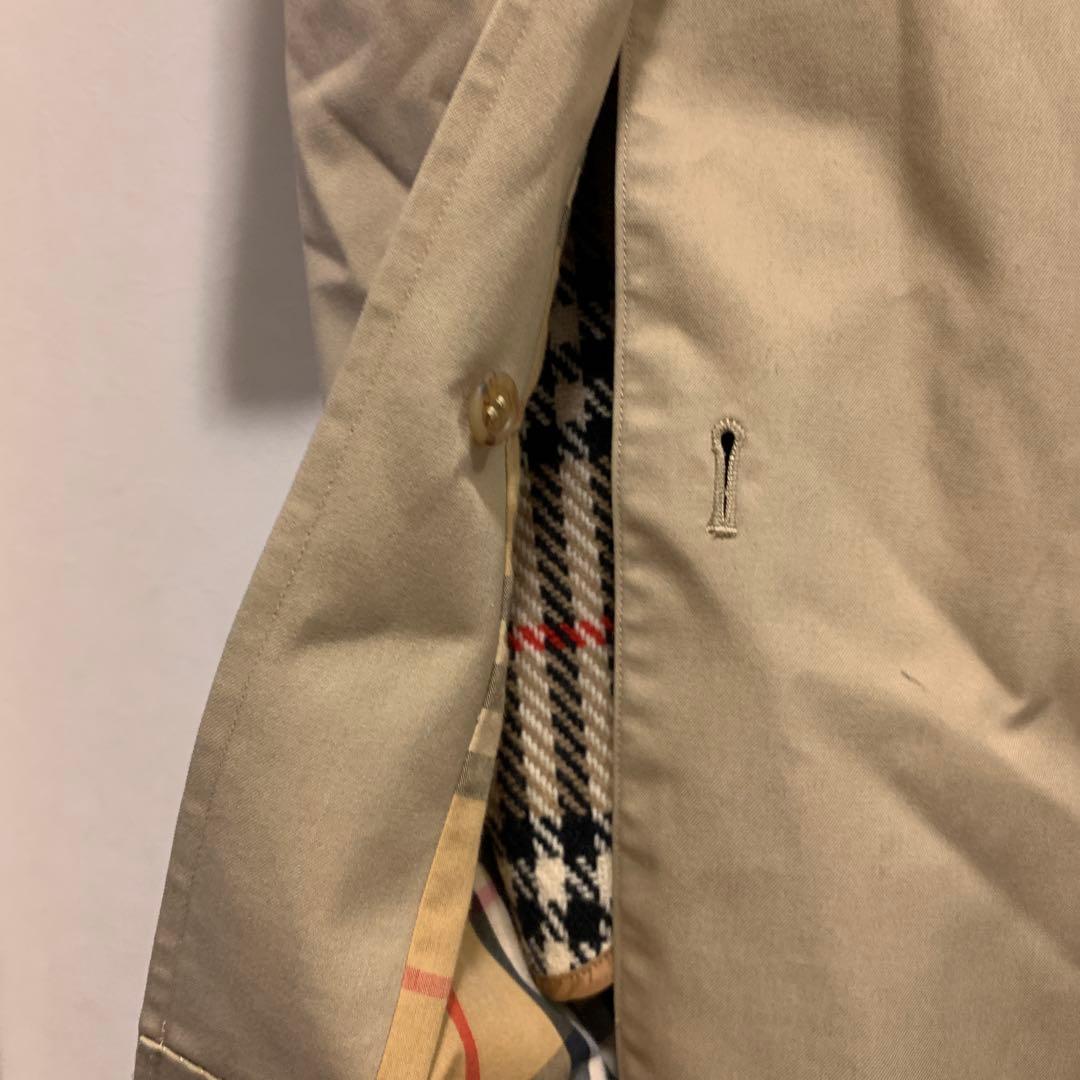 d*7様 Burberry ライナー付きステンカラーコート　S ヴィンテージ　バ