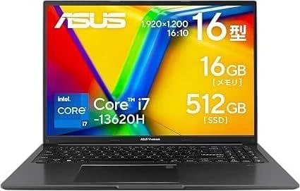 ASUS VivoBook 16型 X1605VA Core i7-13620H