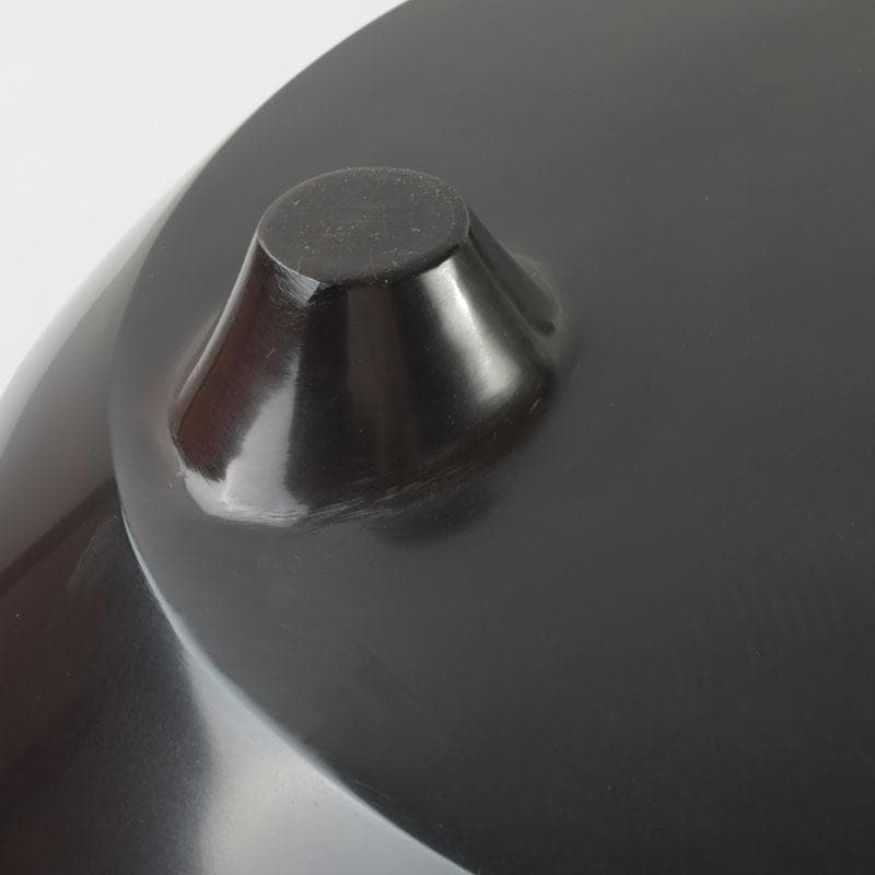 茶道具　鋳師　源斉造　鋳銅　面取風炉　共箱　V　9451A