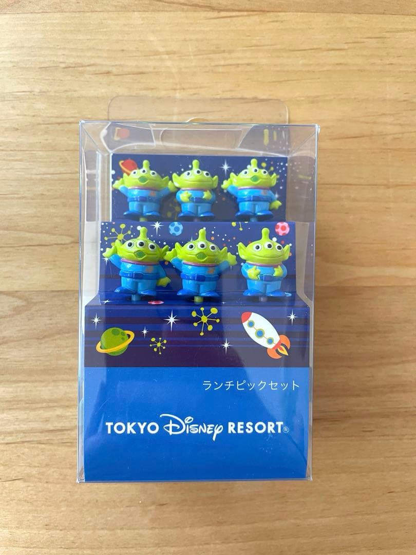新品⭐️ディズニーリゾート　トイストーリー　リトルグリーンメン　ランチピックセット