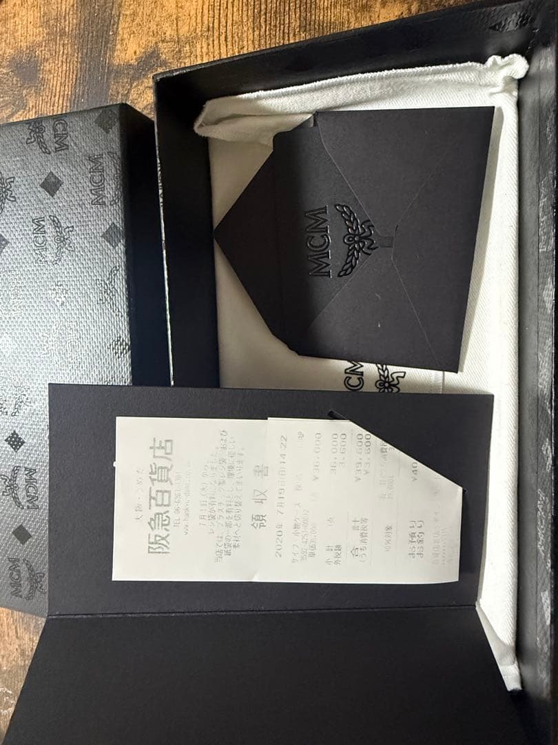 MCM 長財布　新品同様　箱付き　メンズ　レディース