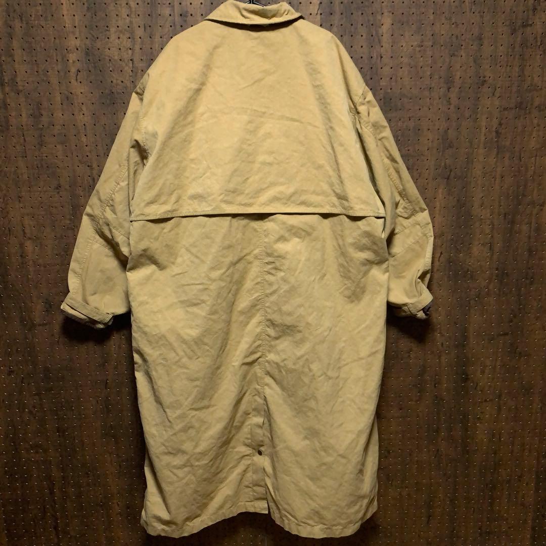 90s 香港製 Timberland ステンカラーコート ベージュ　dwj24