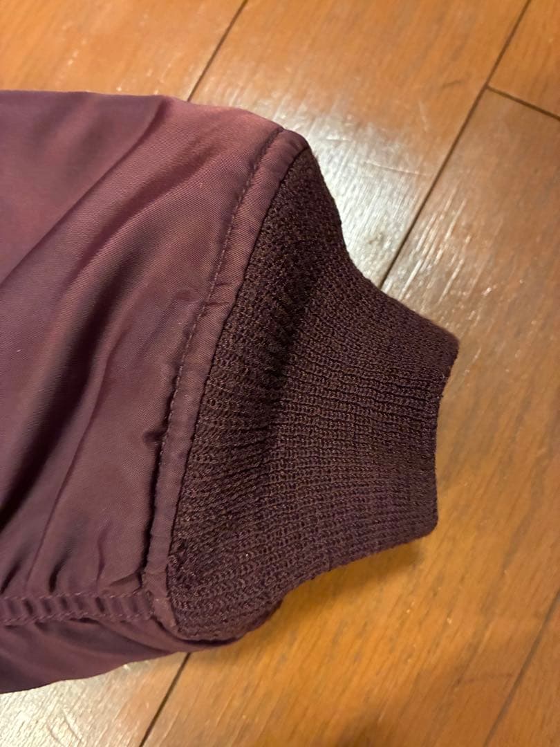 Harley-Davidson　MA-1　ボルドー　ヴィンテージ　バックロゴ