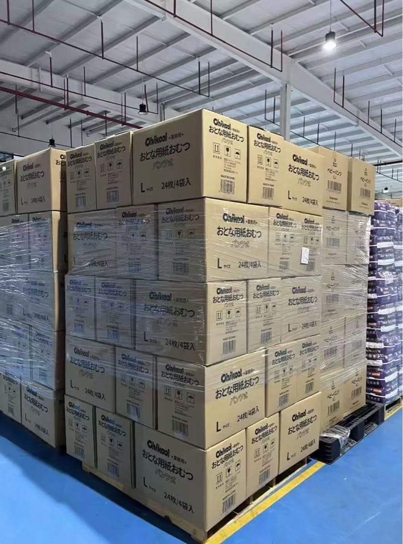 大人用オムツ192枚(8パック2ケース) パンツ式のMサイズのみ、4回吸収