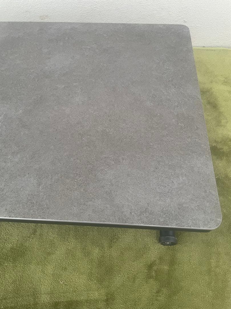 ニトリ セラミック昇降ダイニングテーブル(GY AT01) 幅120cm