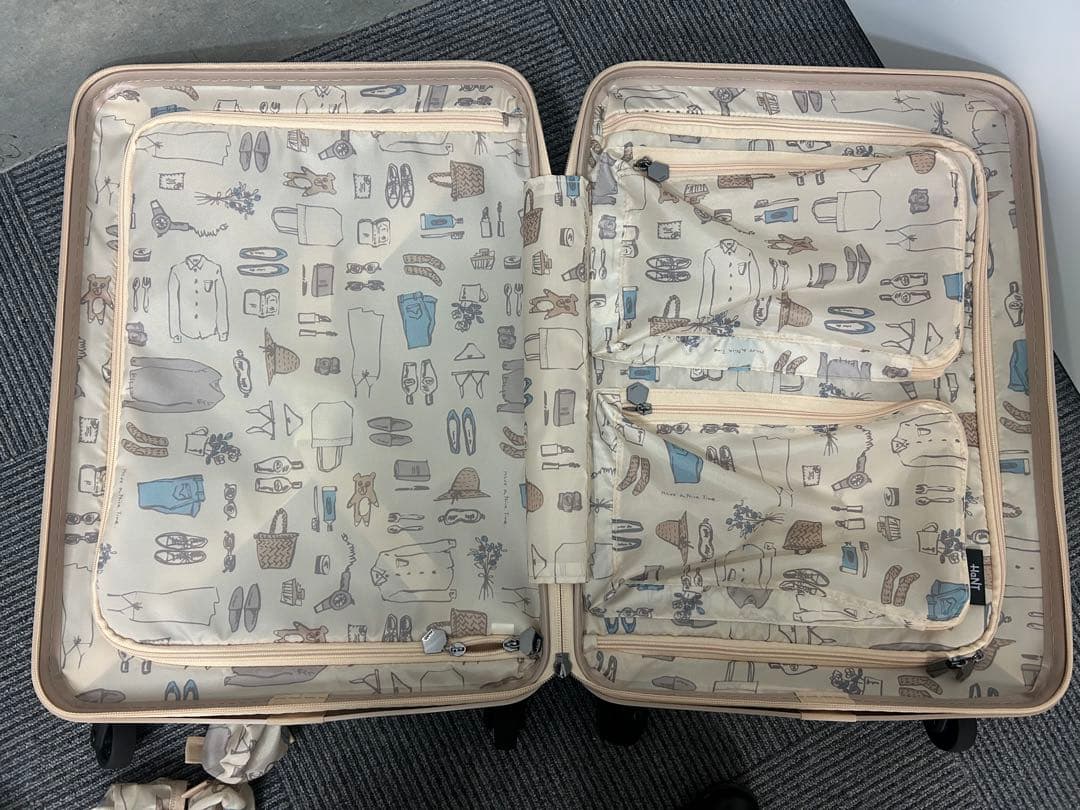 【ほぼ新品美品】エースハントマイン キャリースーツケース 機内持ち込み 33L