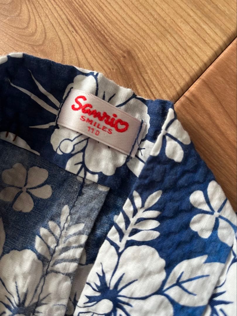 d*3様 週末限定‼︎ 極レア 希少 キティちゃん 浴衣 ネイビー 110センチ