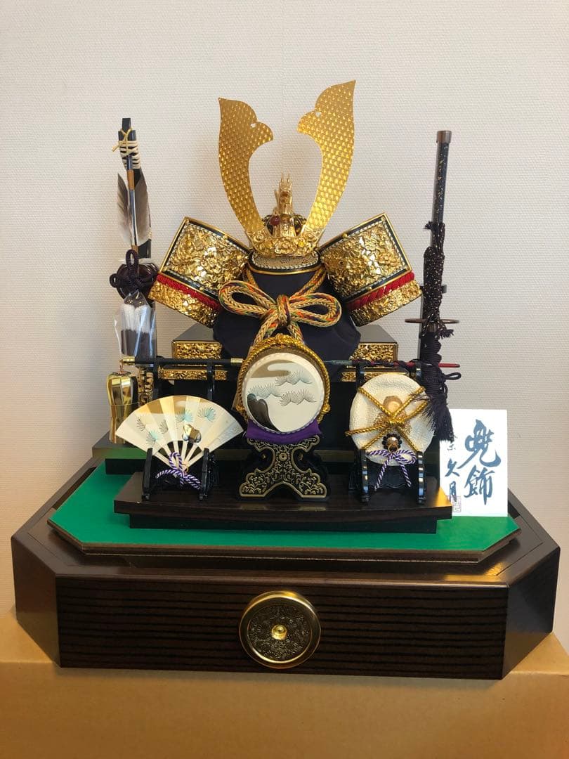 兜飾り　子供の日　男の子　端午の節句　五月人形　久月