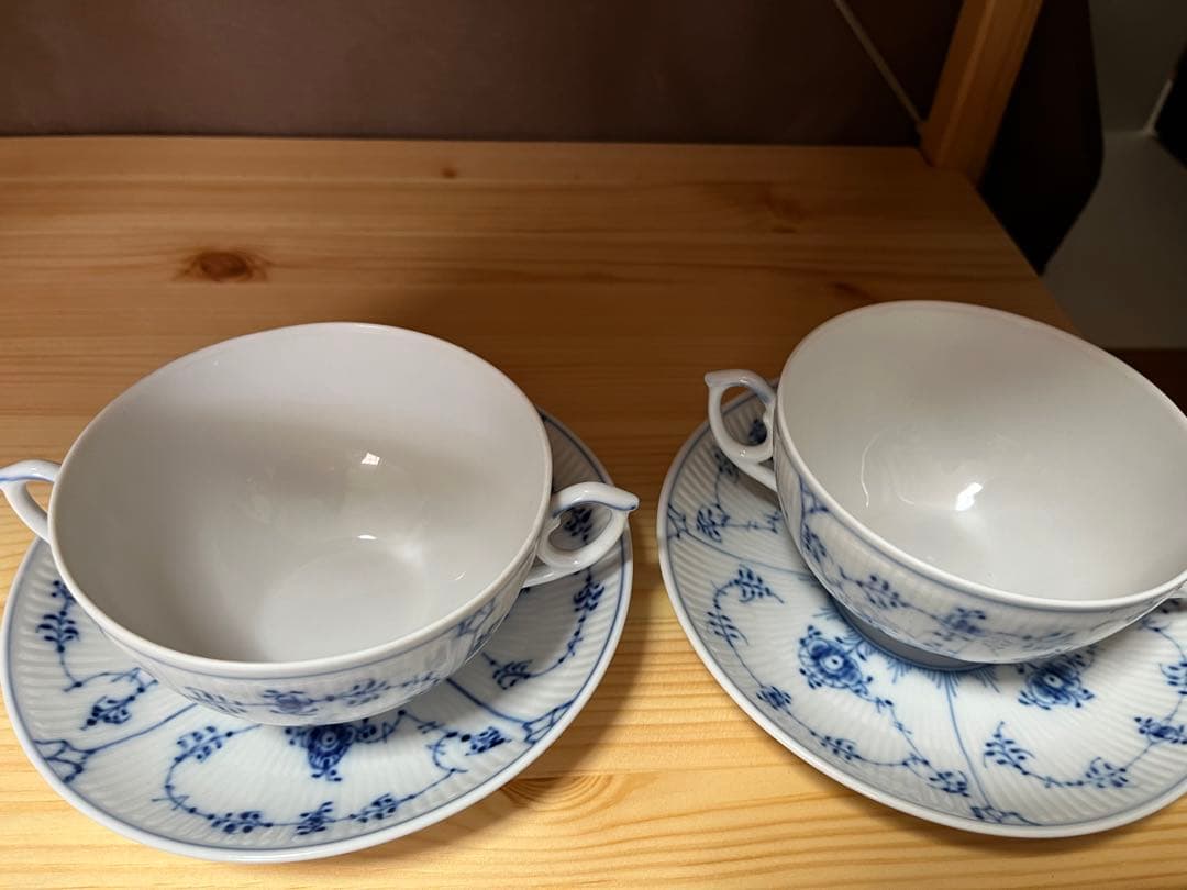 ロイヤルコペンハーゲン　スープカップ＆ソーサー