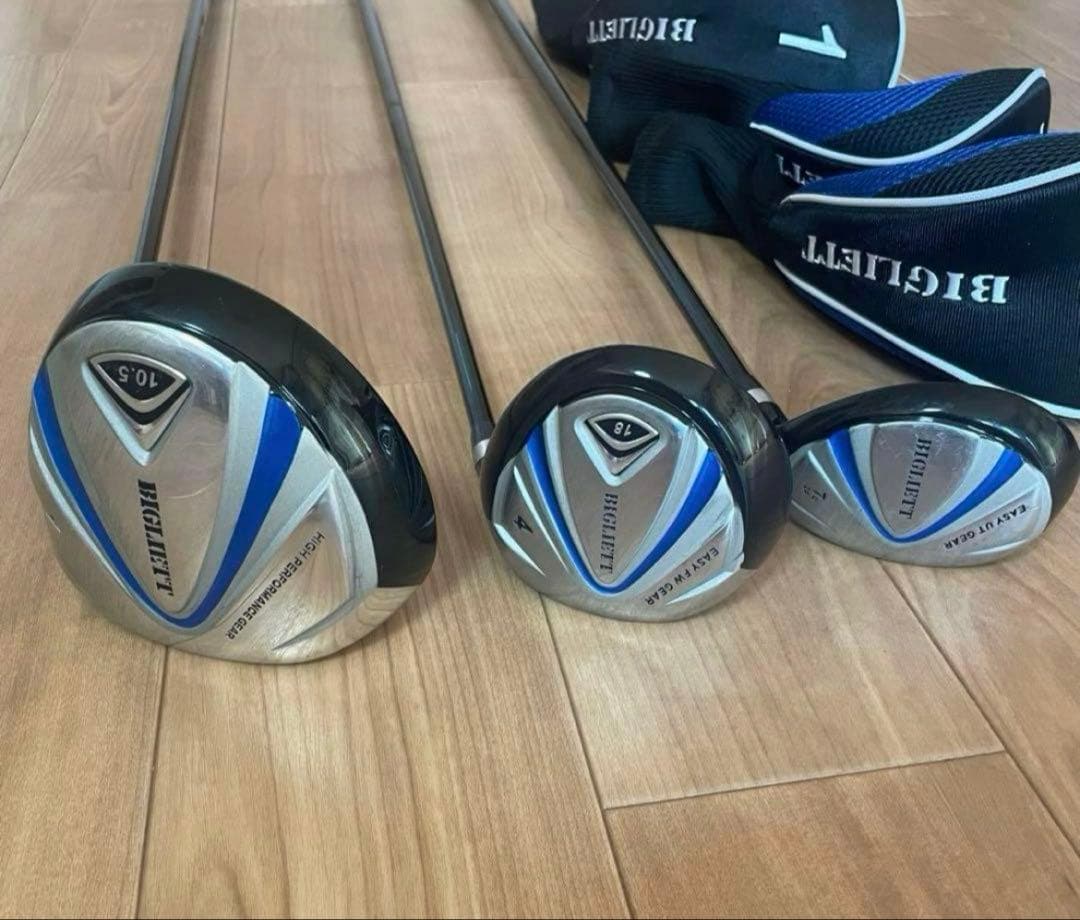ビリエット BIGLIETT ゴルフドライバー　3点まとめ売り　カバー付き