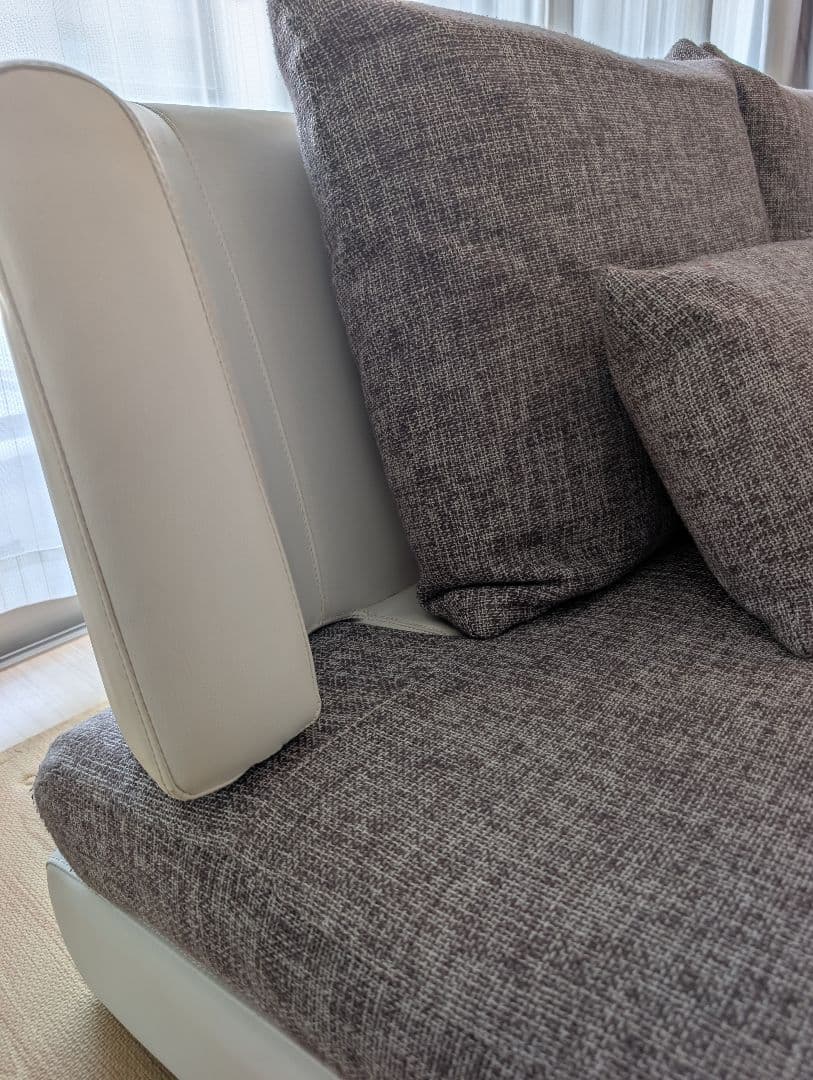 【送料込・たのメル便】スタイルプロポーザ カーブチャー ソファ ３人掛け