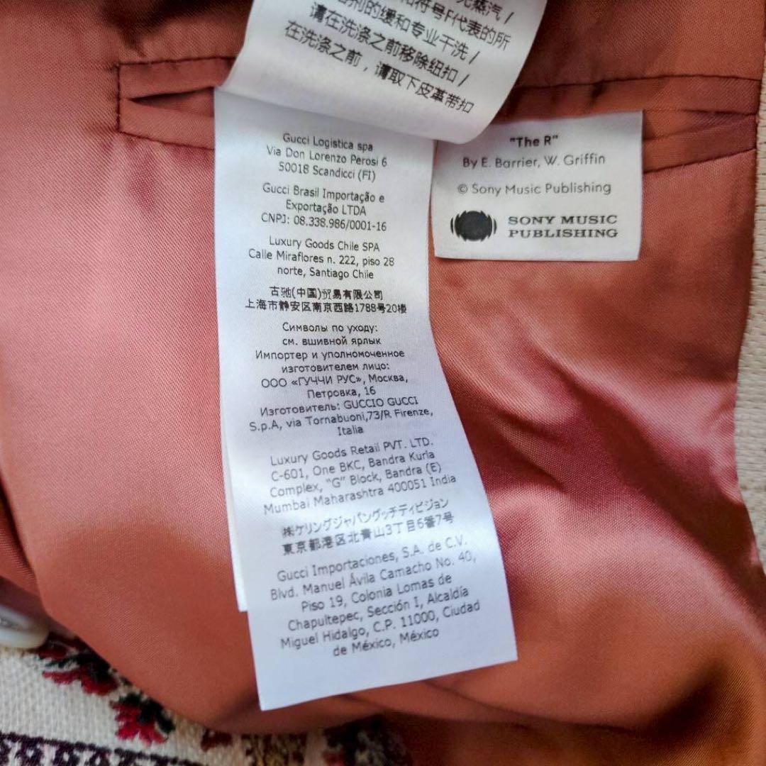 ◾︎未使用級◾︎ グッチ 100周年 トレンチコート フローラル クラウン M