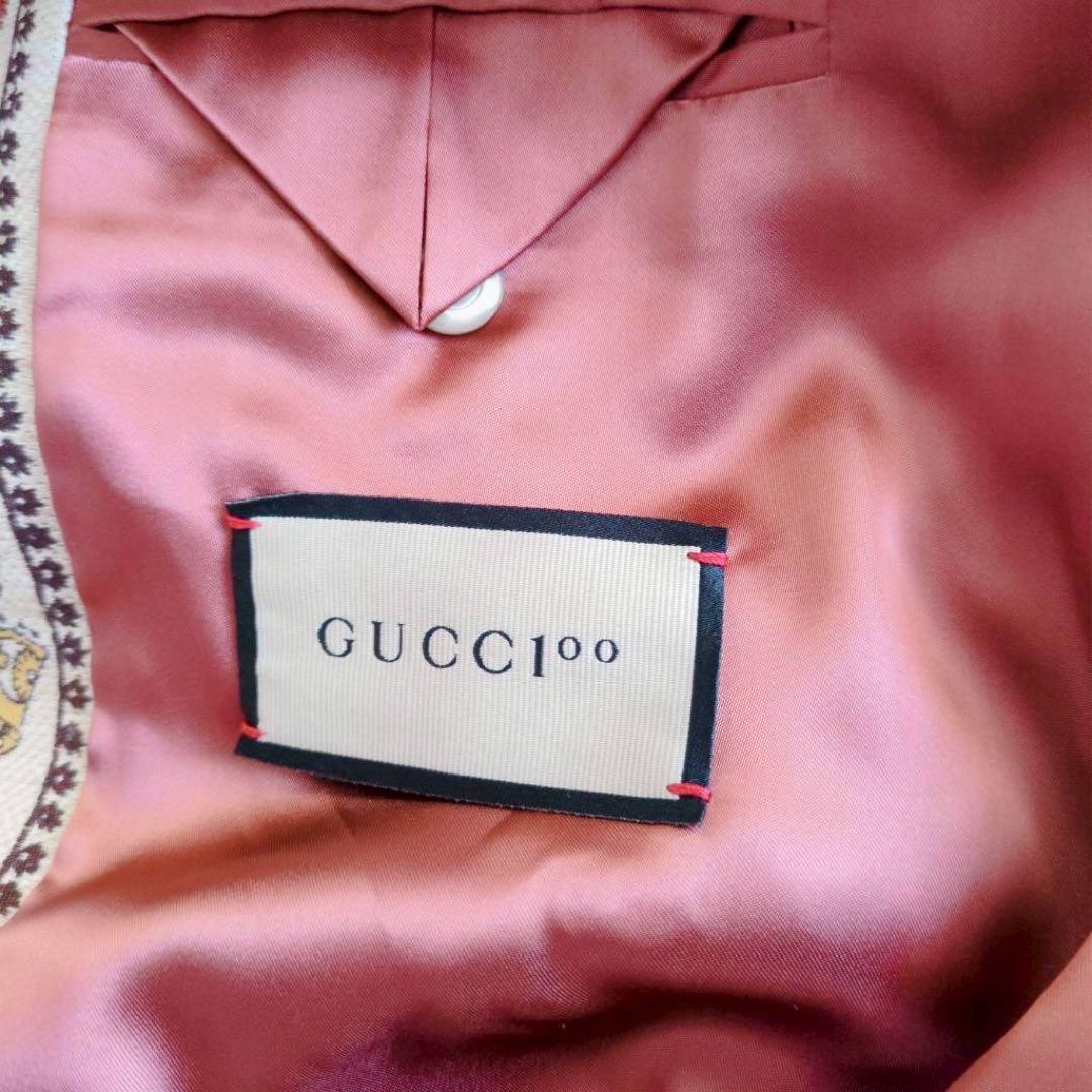 ◾︎未使用級◾︎ グッチ 100周年 トレンチコート フローラル クラウン M