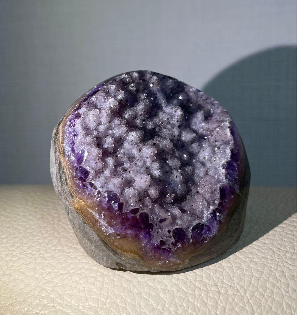 アメジスト ドゥルージー ミニドーム クリスタルクラスター 水晶 天然石 幸運