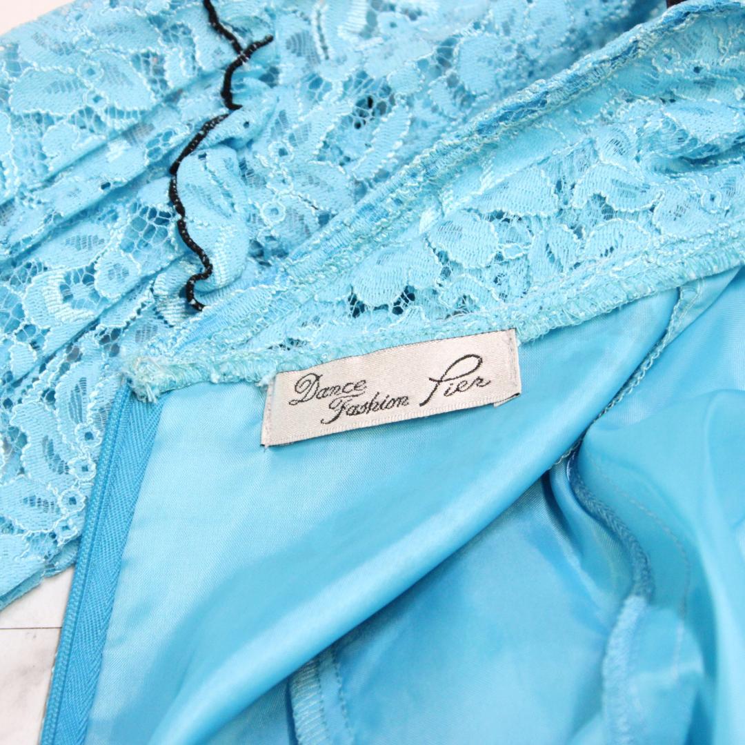 【美品 社交ダンス衣装】ワンピース ドレス Dance Fashion pier