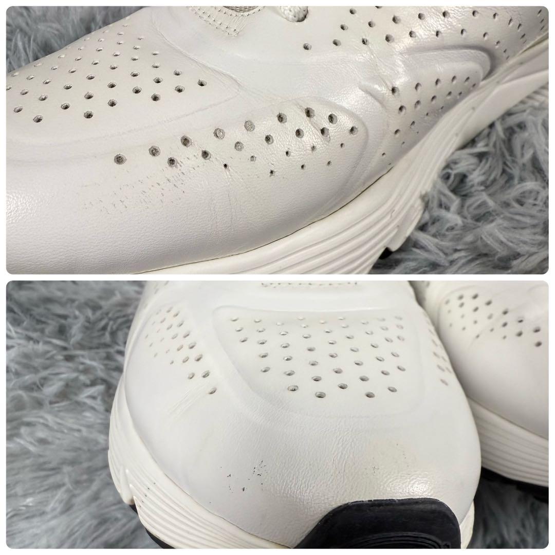 さ*ん様 【良品】TOD’S 厚底レザースニーカー 38 白 ホワイト系 クリー