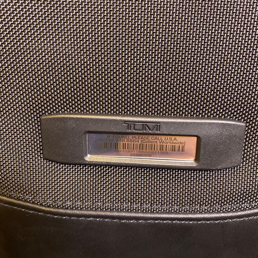 【希少】TUMI トゥミ　ブラック キャンバス　キャリーケース
