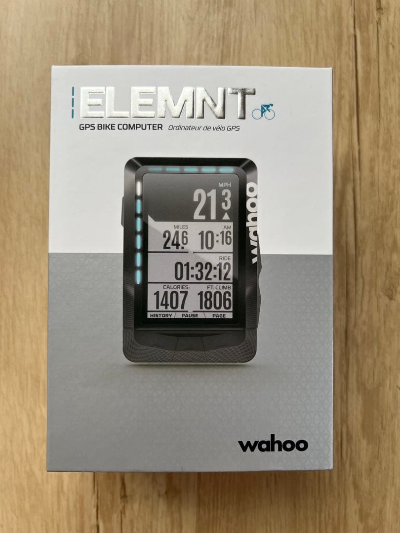 wahoo ELEMNT ワフー エレメント サイクルコンピュータ