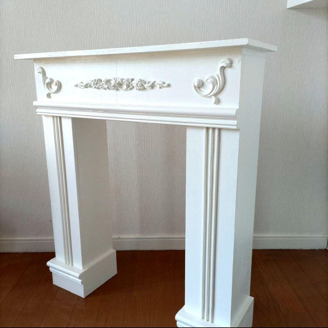 マントルピース　クラシックホワイト①
