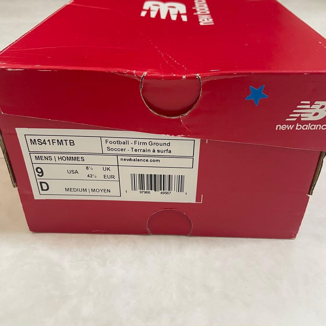 【国内入手困難品 】New Balance サッカーシューズ ブラック