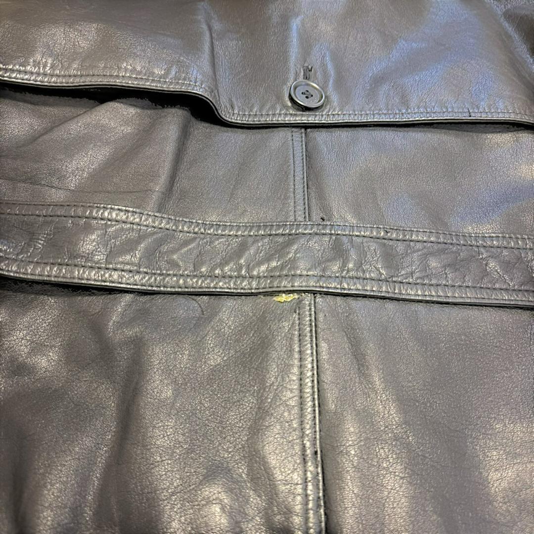 Partina パルティーナ 腰ベルト 大きいサイズ レザー トレンチコート