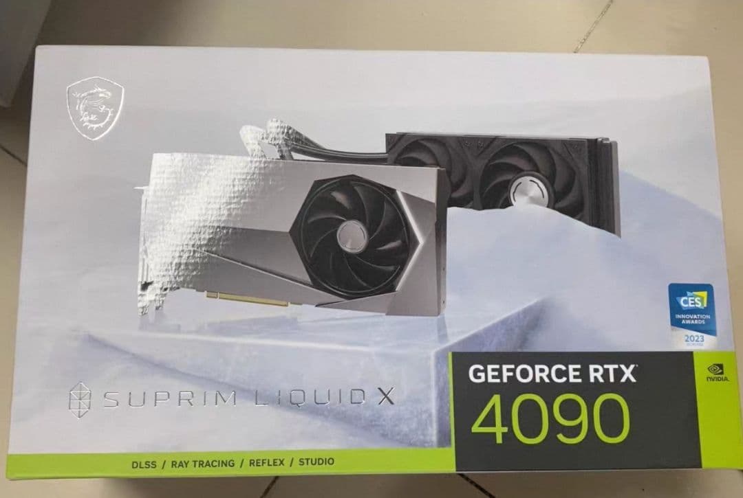 グラフィックボード・グラボ・ビデオカード GeForce RTX 4090 SUPRIM LIQUID 24GB