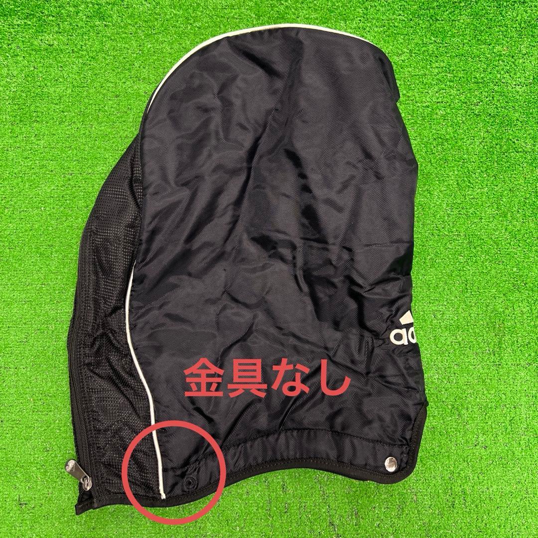 アディダス adidas ゴルフバッグ　8インチ　ブラック　中古品　メンズ