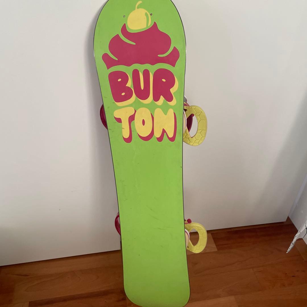 中古　BURTONスノーボードSET 110センチ