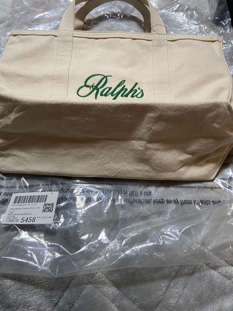 POLO RALPH LAUREN Ralph＇s Coffeeキャンバストート