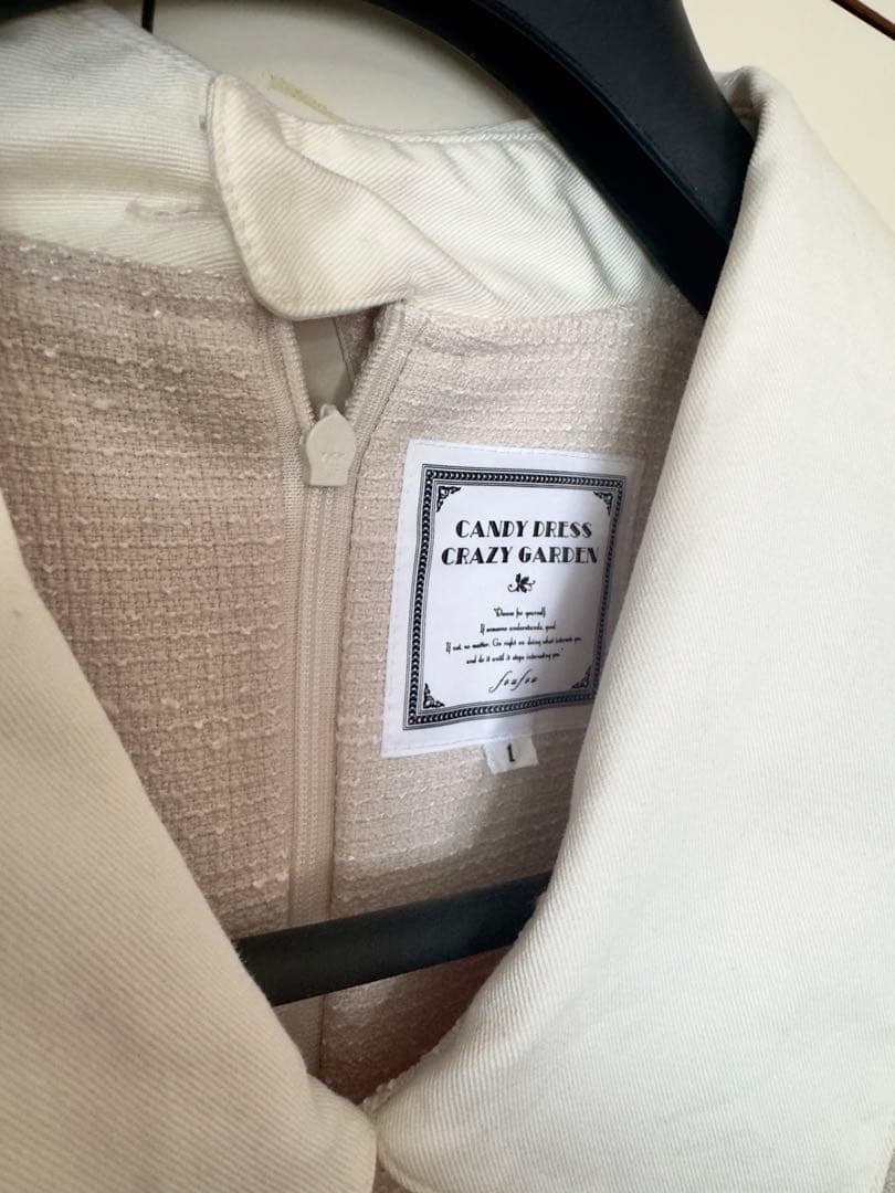 【最終価格】foufou キャンディドレスクレイジーガーデンサイズ1