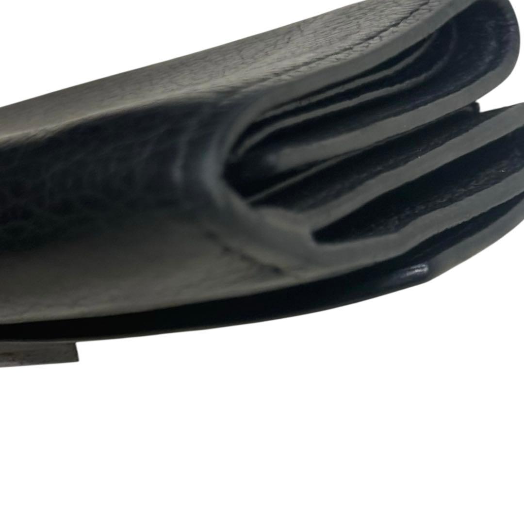 ルイヴィトン ポルトフォイユ・ロックミニ 三つ折り財布 ブラック M63921