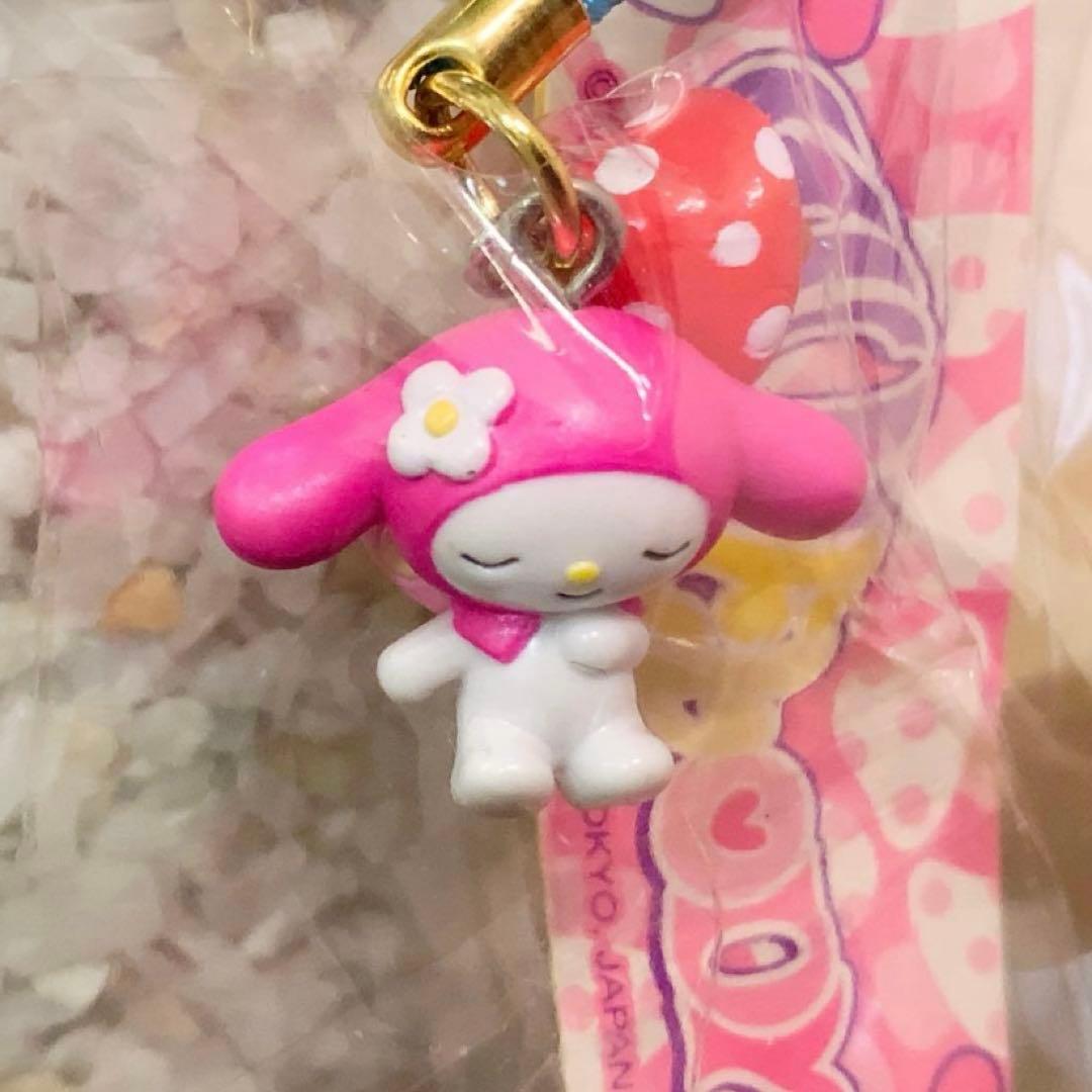d*2様 【激レア】マイメロディ 限定　きのこ　シリーズ　根付　ストラップ　ペン