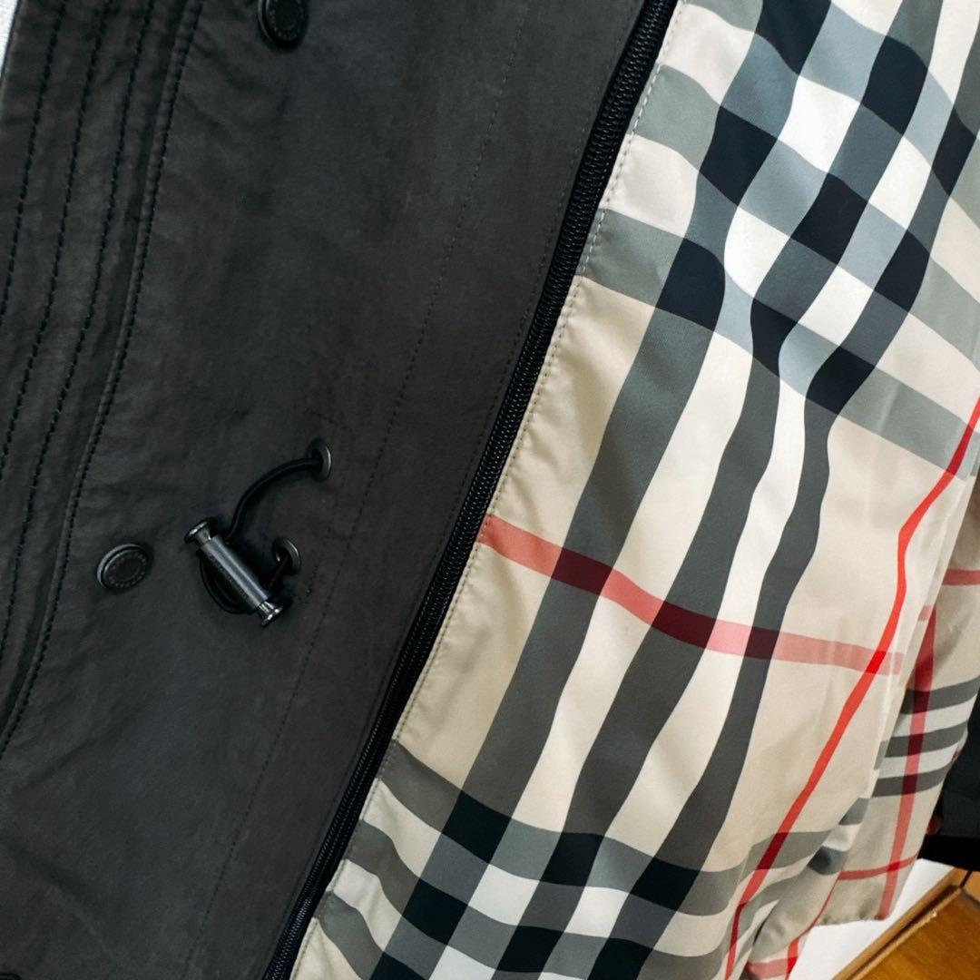 【極美品】BURBERY 　ノヴァチェックライナー付ステンカラーコート