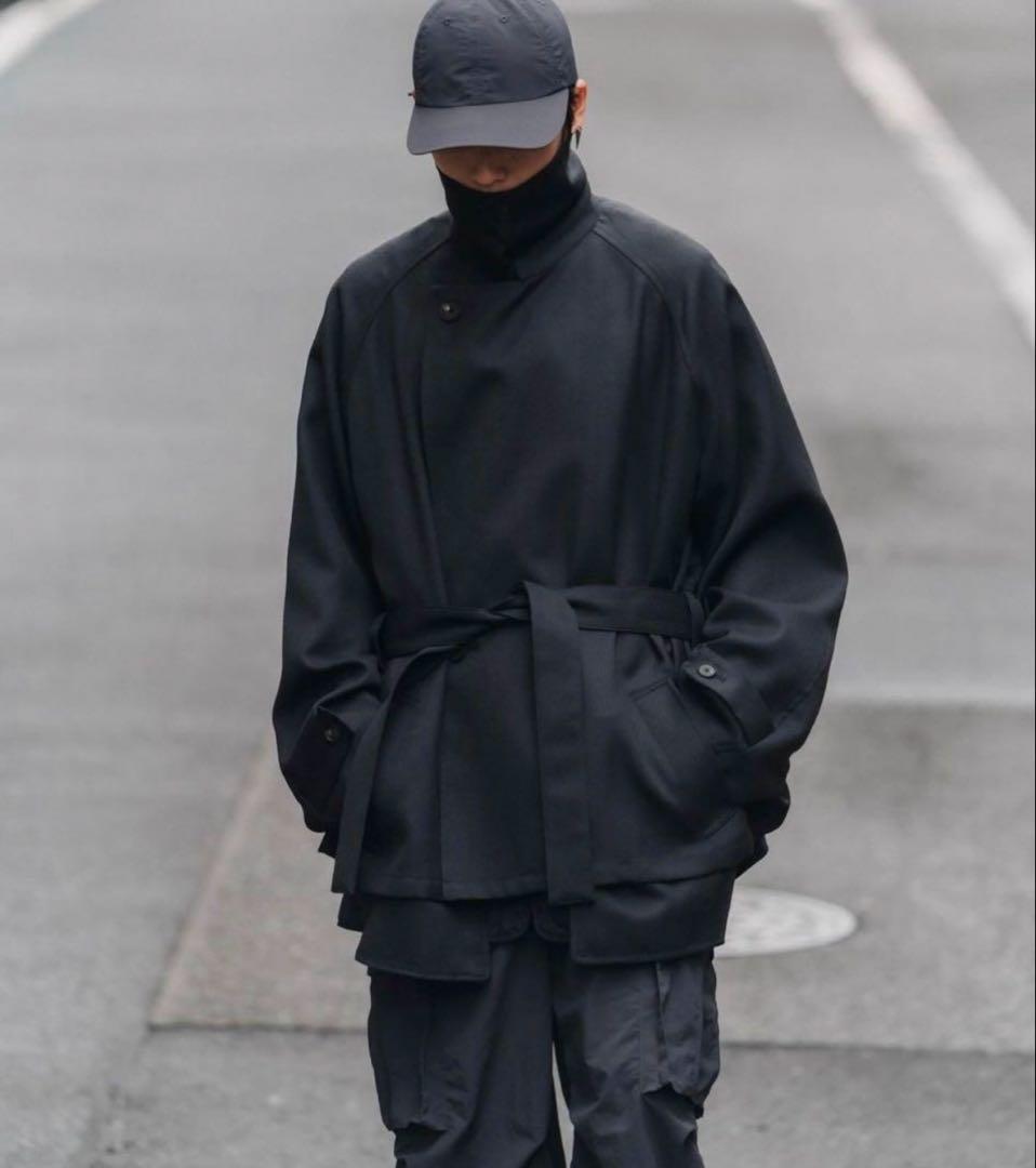 わ*ぷ様 blanc ym for +81 Short Trench Coat