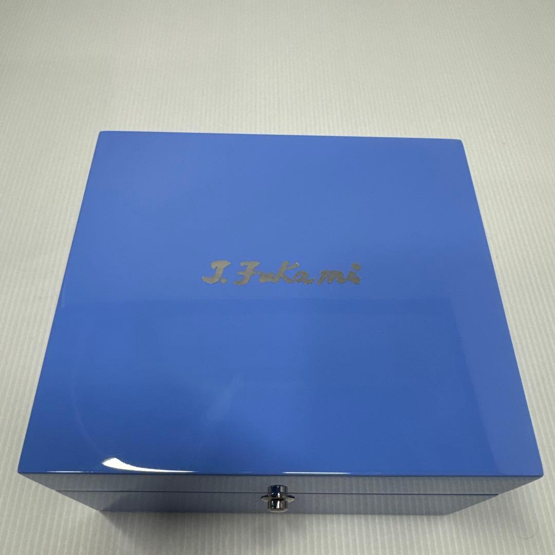美品 T.Fukami 深見東州 晴天でキラキラしている自由と柴山潟 時計ケース