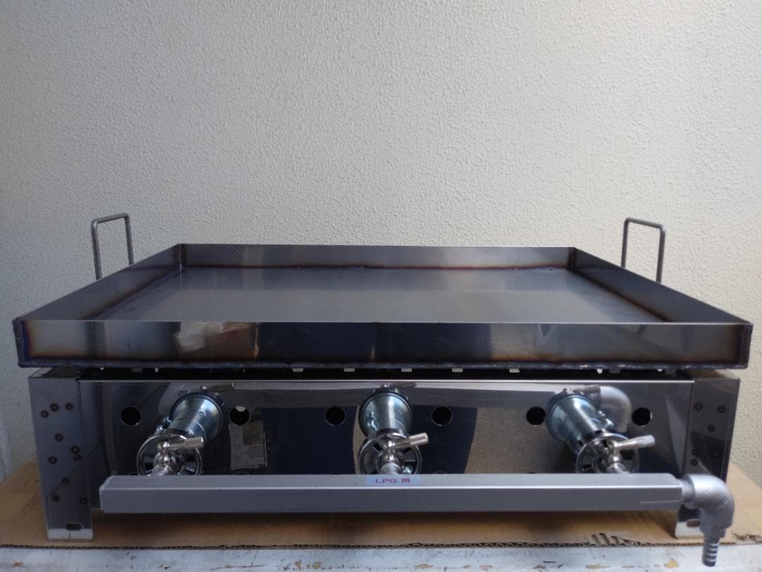 極厚　９mm鉄板　プロパンガスグリラー　お好み　焼きそば　学園文化祭り　未使用品