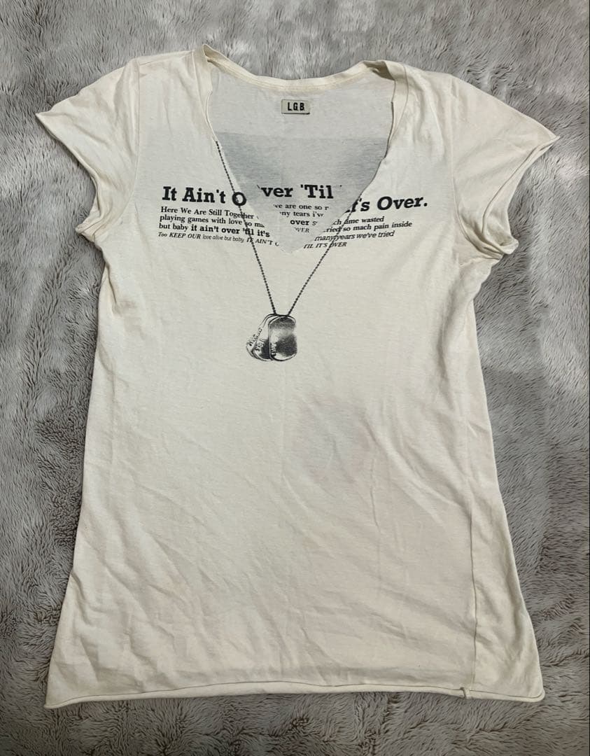 トップス L.G.B. trompe-l'oeil Tshirt