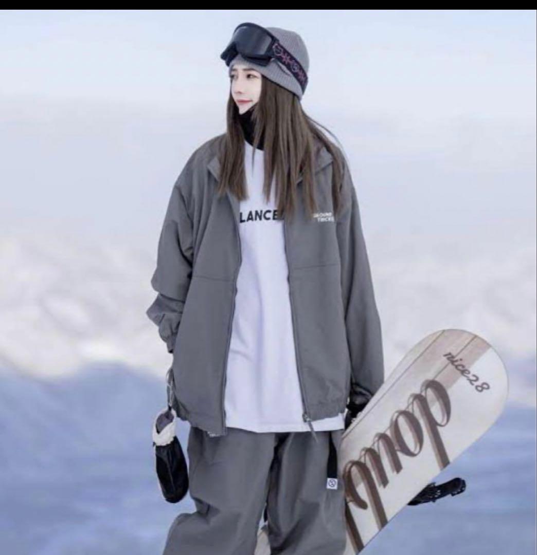 gt  board ウエア上下　L グレー