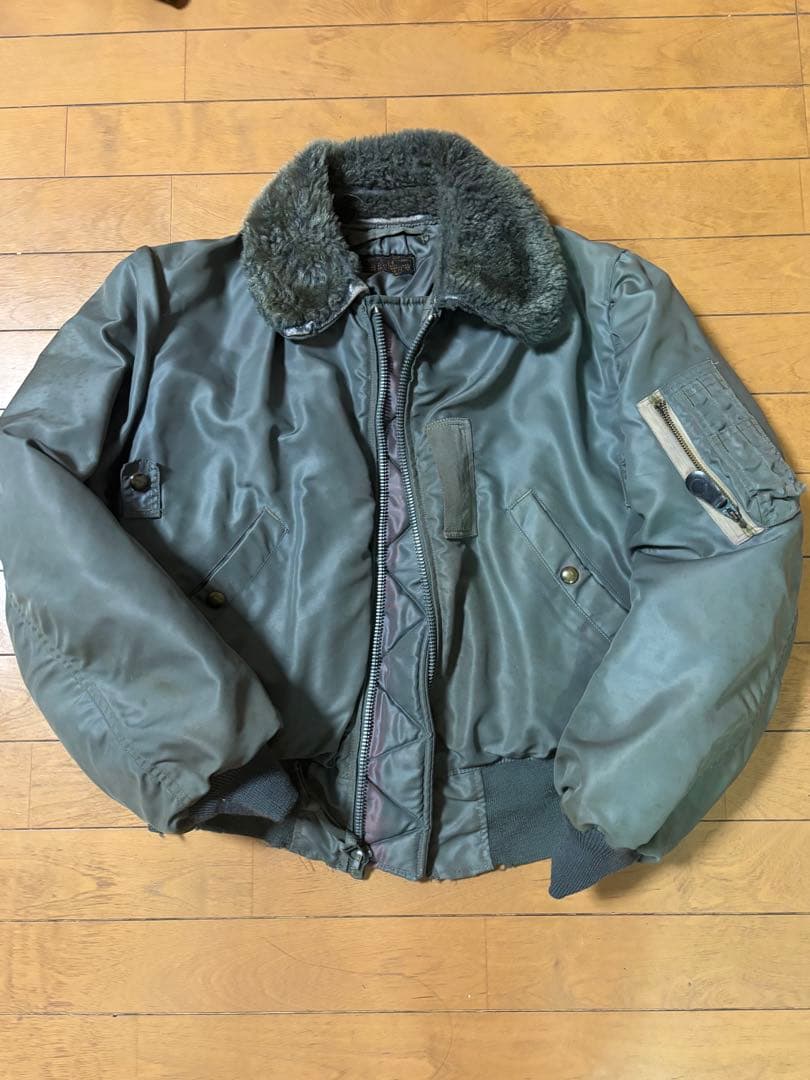 50s 実物 b15d フライトジャケット 36 usairforce