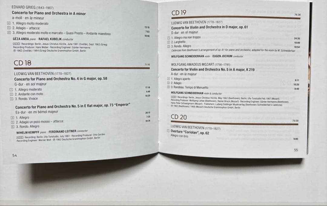 ベルリンフィル100年記念 50枚セットCD